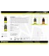 Peto impermeable acolchado de visibilidad realzada C7027. Workteam4