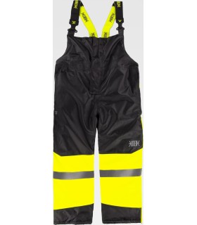 Peto impermeable acolchado de visibilidad realzada C7027. Workteam1