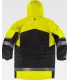 Parka impermeable acolchado de visibilidad realzada C7010. Workteam2