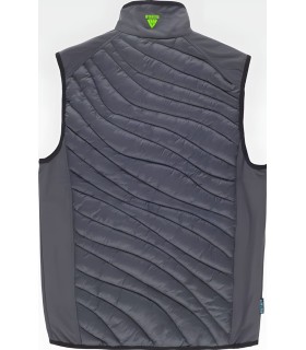 Chaleco acolchado de tejido elástico WF3226. Workteam6