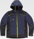Chaqueta acolchada combinada con tejido Workshell WF3020. Workteam3