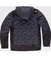 Chaqueta acolchada combinada con tejido Workshell WF3020. Workteam6