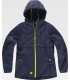 Chaqueta de mujer acolchada combinada con tejido Workshell WF3025. Workteam4