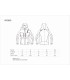 Chaqueta acolchada combinada WF2858. Workteam2