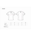 Polo bicolor de manga corta WF2850. Workteam7