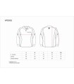 Polo bicolor de manga larga WF2852. Workteam8