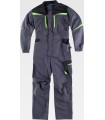 Buzo con tejido canvas y porta rodilleras WF2720. Workteam1