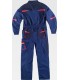 Buzo con tejido canvas y porta rodilleras WF2720. Workteam4
