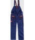 Peto en tejido canvas y porta rodilleras WF2727. Workteam4