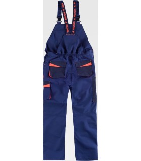 Peto en tejido canvas y porta rodilleras WF2727. Workteam4