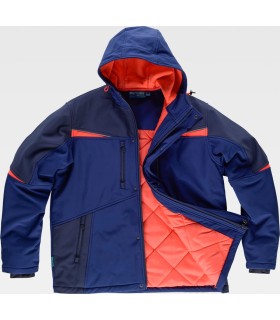 Chaqueta workshell acolchada WF2758. Workteam3