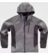 Sudadera en tejido neopreno con capucha WF2605. Workteam3