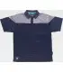 Polo en tejido micropiqué bicolor WF2616. Workteam7