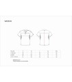 Polo en tejido micropiqué bicolor WF2616. Workteam9