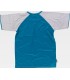 Camiseta en tejido mircro Piqué bicolor WF1016. Workteam2