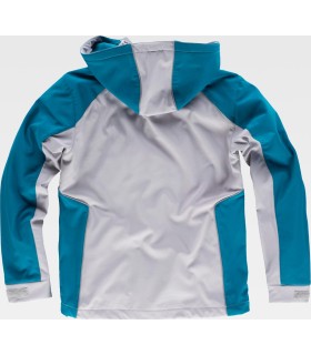 Chaqueta Workshell con capucha desmontable WF1040. Workteam2