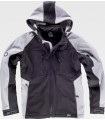Chaqueta Workshell con capucha desmontable WF1040. Workteam8