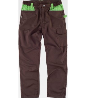 Pantalón elástico con refuerzo en culera WF1050. Workteam3