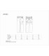 Pantalón elástico con refuerzo en culera WF1050. Workteam9