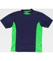 Camiseta técnica combinada WF1616. Workteam5