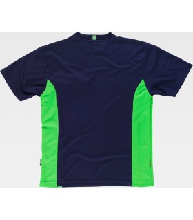 Camiseta técnica combinada WF1616. Workteam6