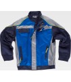 Cazadora con cierre de corchetes y cremallera entrera WF5851. Workteam3