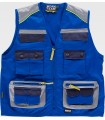 Chaleco safari multibolsillos WF5854. Workteam