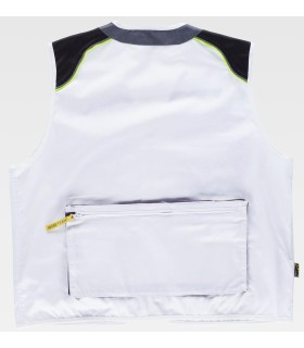 Chaleco safari multibolsillos WF5854. Workteam4