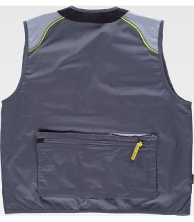 Chaleco safari multibolsillos WF5854. Workteam6