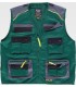 Chaleco safari multibolsillos WF5854. Workteam7