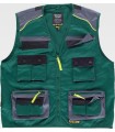 Chaleco safari multibolsillos WF5854. Workteam7
