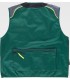 Chaleco safari multibolsillos WF5854. Workteam8