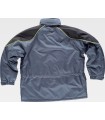 Parka en tejido tafetán acolchada y combinada WF5858. Workteam2