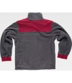 Chaqueta Polar bicolor con cierre de cremallera WF1800. Workteam4
