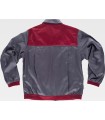 Chaquetilla bicolor con cierre de cremallera WF1852. Workteam2