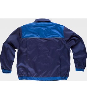 Chaquetilla bicolor con cierre de cremallera WF1852. Workteam4