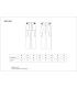 Pantalón recto de 100% Algodón WF1400. Workteam5