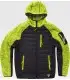Chaqueta de punto acolchada combinada con tejido Workshell S9475. Workteam1