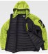 Chaqueta de punto acolchada combinada con tejido Workshell S9475. Workteam2