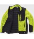 Chaqueta de punto acolchada combinada con tejido Workshell S9465. Workteam2
