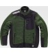 Chaqueta de punto acolchada combinada con tejido Workshell S9465. Workteam4