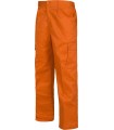 Pantalón recto multibolsillos B1403. WORKTEAM10