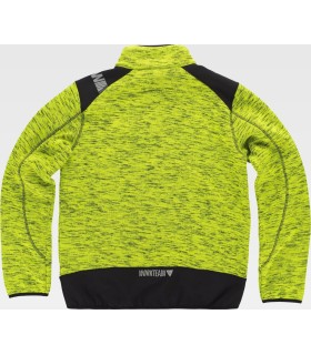 Chaqueta de punto combinada con tejido Workshell S9455. Workteam2