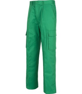 Pantalón recto multibolsillos B1403. WORKTEAM13