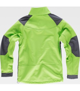 Chaqueta Workshell combinada S9495. Workteam10