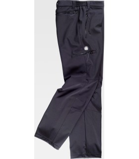 Pantalón Workshell con diseño Slim Fit S9830. Workteam1