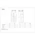 Pantalón Workshell con diseño Slim Fit S9830. Workteam2