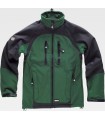 Chaqueta Workshell bicolor con manga ranglan S9030. Workteam5
