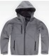 Chaqueta Workshell de doble capa con capucha S9107. Workteam1