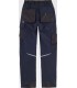 Pantalón elástico en 4 direcciones y corte Slim Fit B4042. Workteam4